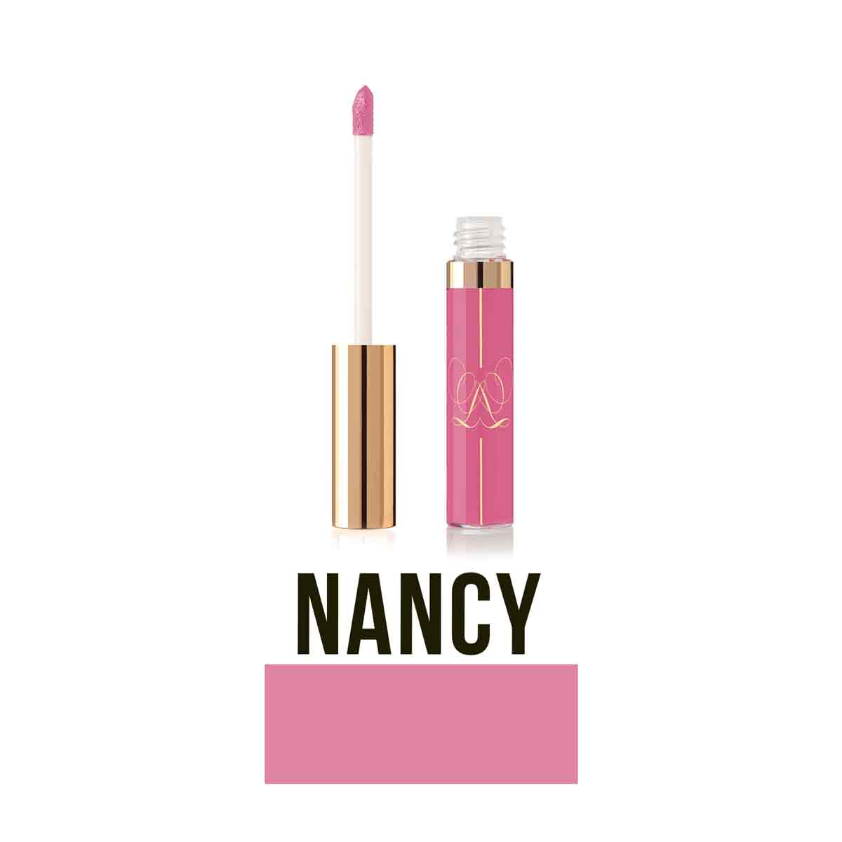 A high-shine, beautiful Lilac with an unforgettable luminous finish that lasts for 6 hours without transferring.