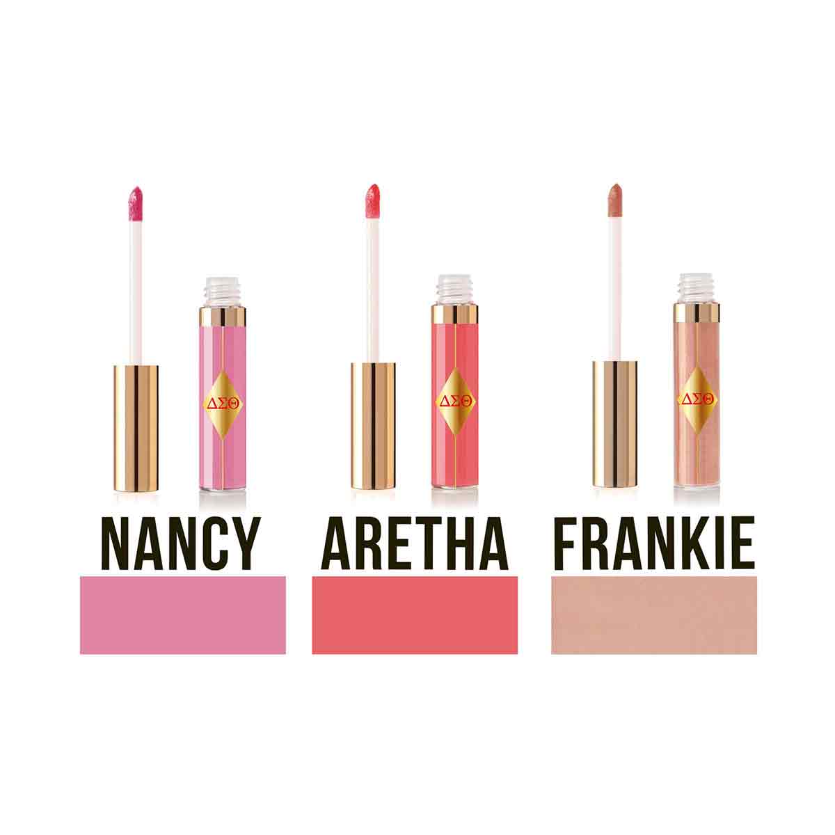 DST Neutrals Lipstick Collection - Nancy, Aretha & Frankie
