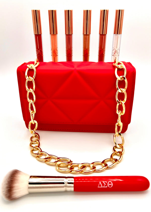 The Ultimate Delta Slay Kit - Diamond Lip Glosses and Delta Buffing Brush