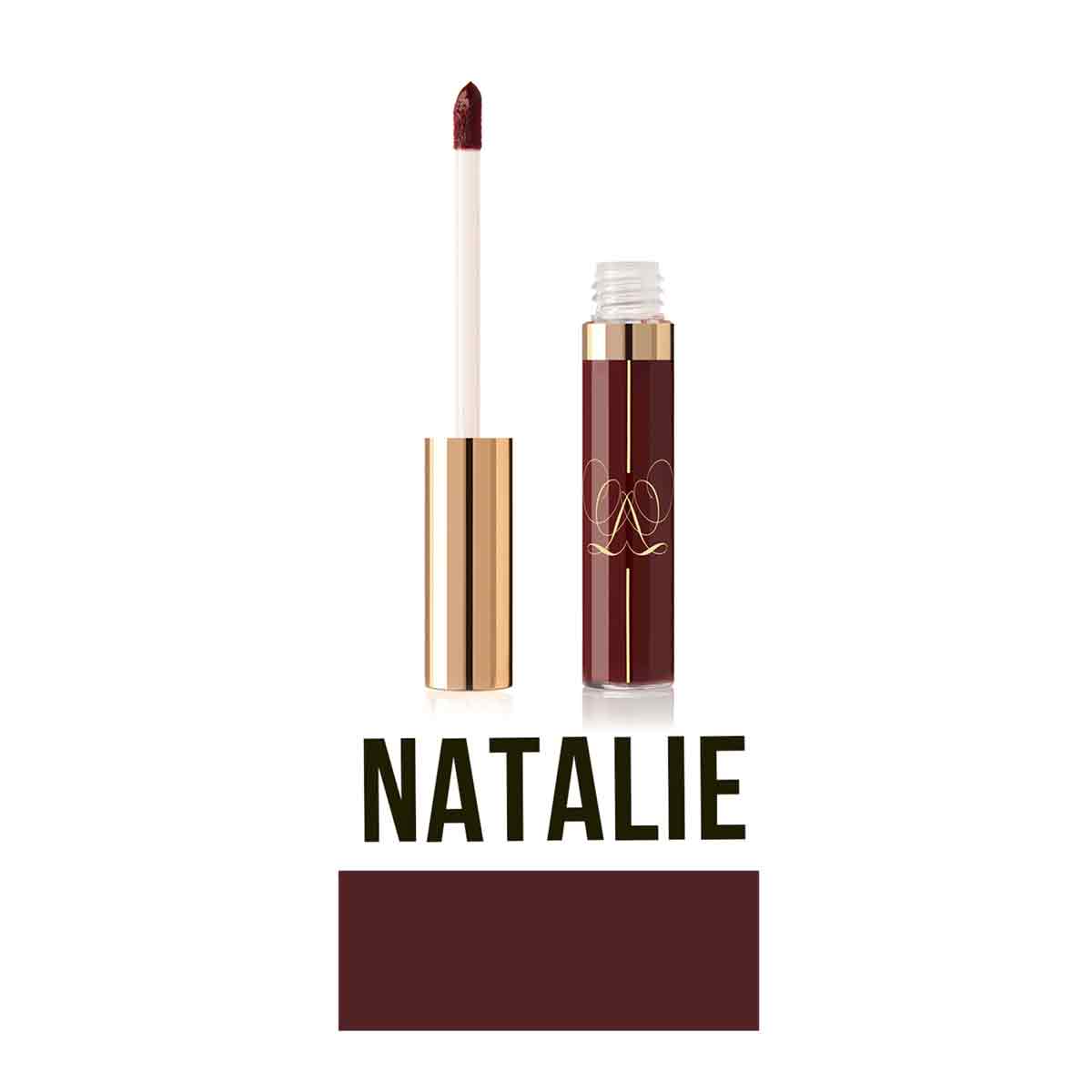 Cabernet Colored Lip Gloss named for Singer Natalie Cole
