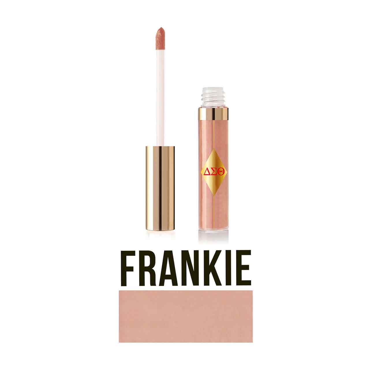 Gold Lip Gloss named for Soror Frankie Freeman
